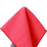 Maxbell Car Wash Drying Towel Reusable and Washable Spotless for Car Washing Drying red 30cmx60cm