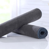 Maxbell Car Wash Drying Towel Reusable and Washable Spotless for Car Washing Drying gray 30cmx40cm