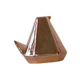 Maxbell Flower Vase Collectible Porcelain Pot for Office Home Decorations Parties Rose Gold