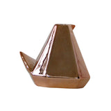 Maxbell Flower Vase Collectible Porcelain Pot for Office Home Decorations Parties Rose Gold