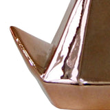 Maxbell Flower Vase Collectible Porcelain Pot for Office Home Decorations Parties Rose Gold