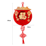 Maxbell Creative Spring Festival Decoration Chinese New Year Pendant Oriental Tassel StyleA