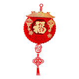 Maxbell Creative Spring Festival Decoration Chinese New Year Pendant Oriental Tassel StyleA