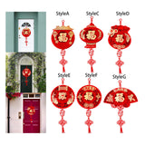Maxbell Creative Spring Festival Decoration Chinese New Year Pendant Oriental Tassel StyleA