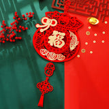 Maxbell Creative Spring Festival Decoration Chinese New Year Pendant Oriental Tassel StyleD