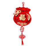 Maxbell Creative Spring Festival Decoration Chinese New Year Pendant Oriental Tassel StyleD