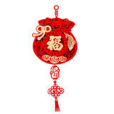 Maxbell Creative Spring Festival Decoration Chinese New Year Pendant Oriental Tassel StyleD