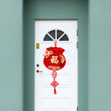 Maxbell Creative Spring Festival Decoration Chinese New Year Pendant Oriental Tassel StyleD