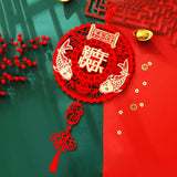 Maxbell Creative Spring Festival Decoration Chinese New Year Pendant Oriental Tassel StyleE