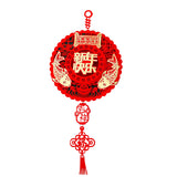 Maxbell Creative Spring Festival Decoration Chinese New Year Pendant Oriental Tassel StyleE