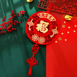 Maxbell Creative Spring Festival Decoration Chinese New Year Pendant Oriental Tassel StyleF