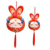 Maxbell 2023 Year Rabbit Year Doll Ornaments Chinese New Year for Home Decor 12cm