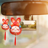 Maxbell 2023 Year Rabbit Year Doll Ornaments Chinese New Year for Home Decor 12cm