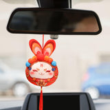 Maxbell 2023 Year Rabbit Year Doll Ornaments Chinese New Year for Home Decor 12cm