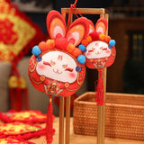 Maxbell 2023 Year Rabbit Year Doll Ornaments Chinese New Year for Home Decor 20cm