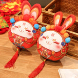 Maxbell 2023 Year Rabbit Year Doll Ornaments Chinese New Year for Home Decor 20cm