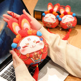Maxbell 2023 Year Rabbit Year Doll Ornaments Chinese New Year for Home Decor 20cm