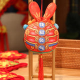Maxbell 2023 Year Rabbit Year Doll Ornaments Chinese New Year for Home Decor 20cm
