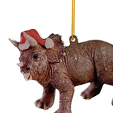 Maxbell Christmas Dinosaur Pendant Ornaments Hanging for Wall Party Decoration style A