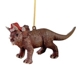 Maxbell Christmas Dinosaur Pendant Ornaments Hanging for Wall Party Decoration style A