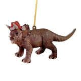 Maxbell Christmas Dinosaur Pendant Ornaments Hanging for Wall Party Decoration style A