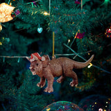 Maxbell Christmas Dinosaur Pendant Ornaments Hanging for Wall Party Decoration style A