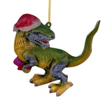 Maxbell Christmas Dinosaur Pendant Ornaments Hanging for Wall Party Decoration style B