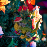 Maxbell Christmas Dinosaur Pendant Ornaments Hanging for Wall Party Decoration style B