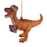 Maxbell Christmas Dinosaur Pendant Ornaments Hanging for Wall Party Decoration style C