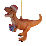 Maxbell Christmas Dinosaur Pendant Ornaments Hanging for Wall Party Decoration style C