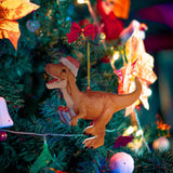 Maxbell Christmas Dinosaur Pendant Ornaments Hanging for Wall Party Decoration style C