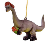 Maxbell Christmas Dinosaur Pendant Ornaments Hanging for Wall Party Decoration style D