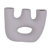 Maxbell Fashion Nordic Vase Modern Ceramic Table Decorative Gift Wedding Party Dark Gray