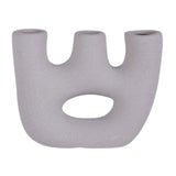 Maxbell Fashion Nordic Vase Modern Ceramic Table Decorative Gift Wedding Party Dark Gray