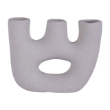 Maxbell Fashion Nordic Vase Modern Ceramic Table Decorative Gift Wedding Party Dark Gray