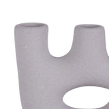 Maxbell Fashion Nordic Vase Modern Ceramic Table Decorative Gift Wedding Party Dark Gray