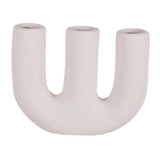 Maxbell Fashion Nordic Vase Modern Ceramic Table Decorative Gift Wedding Party Light Gray