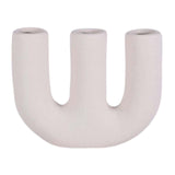 Maxbell Fashion Nordic Vase Modern Ceramic Table Decorative Gift Wedding Party Light Gray