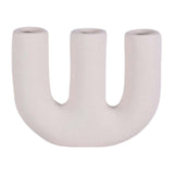 Maxbell Fashion Nordic Vase Modern Ceramic Table Decorative Gift Wedding Party Light Gray