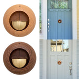 Maxbell Wind Chime Door Bell Ornament for Home Housewarming Gift Decor Khaki