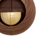 Maxbell Wind Chime Door Bell Ornament for Home Housewarming Gift Decor brown