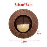 Maxbell Wind Chime Door Bell Ornament for Home Housewarming Gift Decor brown