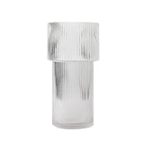 Maxbell Northern Europe Glass Vase Terrarium Craft Ornament for Centerpieces Office 14.3cmx29cm