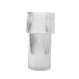 Maxbell Northern Europe Glass Vase Terrarium Craft Ornament for Centerpieces Office 14.3cmx29cm