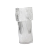Maxbell Northern Europe Glass Vase Terrarium Craft Ornament for Centerpieces Office 14.3cmx29cm