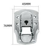 Maxbell 4x Toggle Hasp Latch Durable Retro Iron for Wooden Box Toolbox
