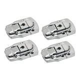 Maxbell 4x Toggle Hasp Latch Durable Retro Iron for Wooden Box Toolbox