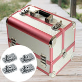 Maxbell 4x Toggle Hasp Latch Durable Retro Iron for Wooden Box Toolbox