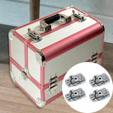 Maxbell 4x Toggle Hasp Latch Durable Retro Iron for Wooden Box Toolbox