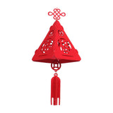 Maxbell Chinese Lantern Red Lantern 3D Lantern for Spring Festival New Year Decor Fu